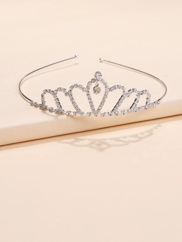 Set Di 2 Fasce Per Capelli Compleanno – Tiara Con Strass E Fascia “Birthday Girl” – Diadema E Corona Per Festa Ragazze (Rosa)