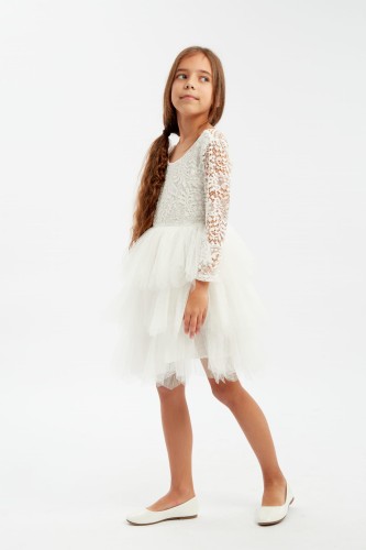 Vestiti eleganti bambina, abiti cerimonia bambina, vestiti da comunione,  vestiti battesimo bimba, vestiti damigella bambina - ZOYA Fashion
