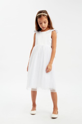 Vestiti eleganti bambina, abiti cerimonia bambina, vestiti da comunione,  vestiti battesimo bimba, vestiti damigella bambina - ZOYA Fashion