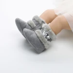 Scarpe per bimba corona grigio