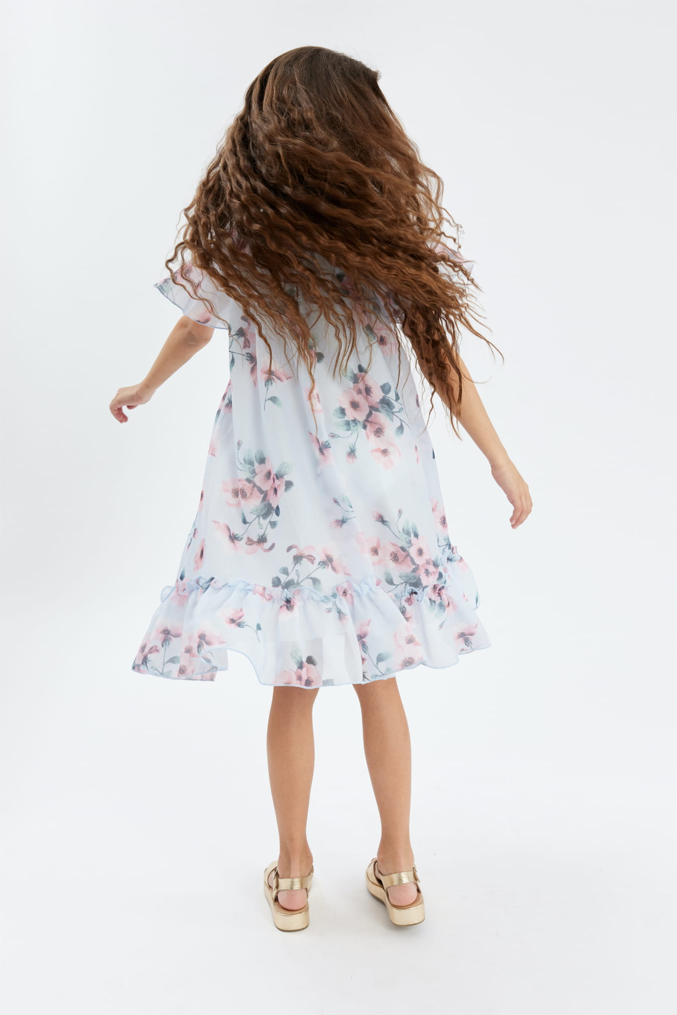 Vestito elegante bambina Capri rosa - ZOYA Fashion Vestito elegante bambina Capri rosa - ZOYA Fashion