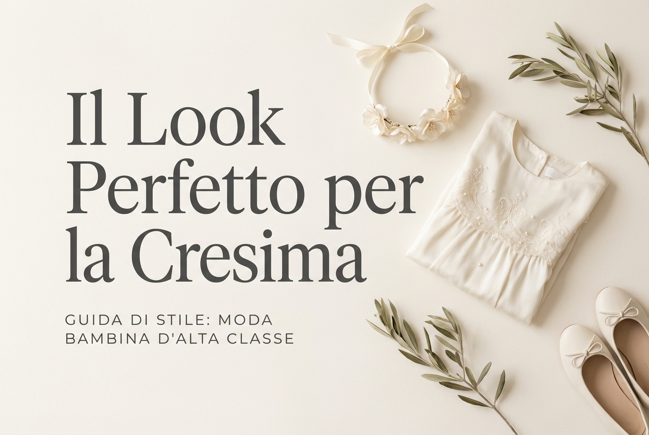 Il look perfetto per la Cresima: come far brillare tua figlia nel suo giorno speciale